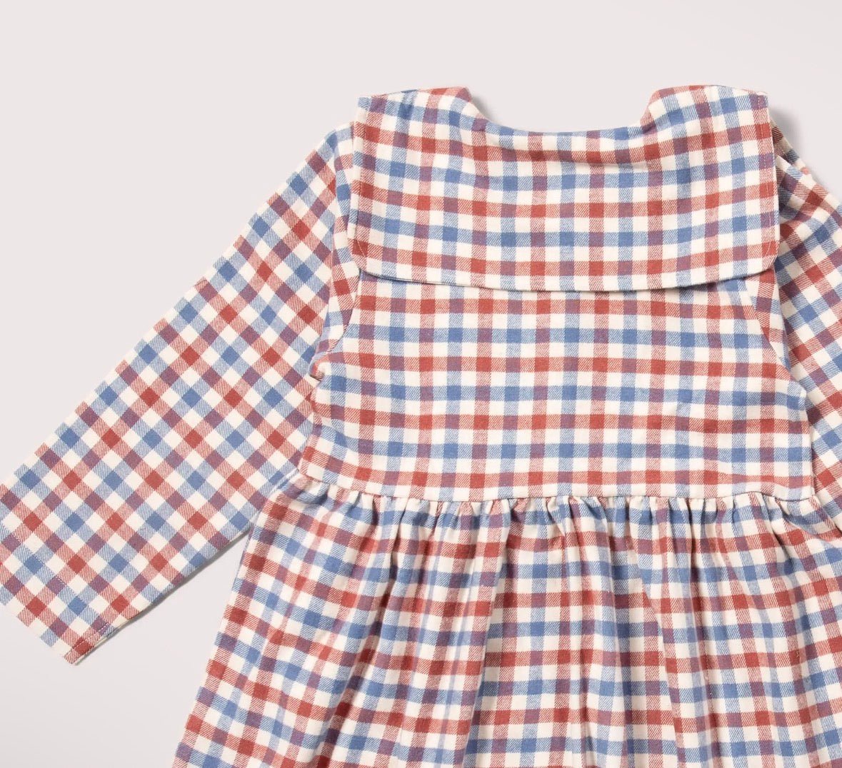 Ginger Check Long Sleeve Dress - Flea Boutiques