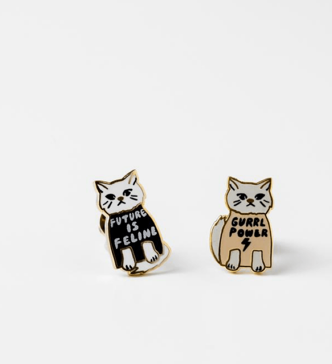 Girl Power Earrings - Flea Boutiques