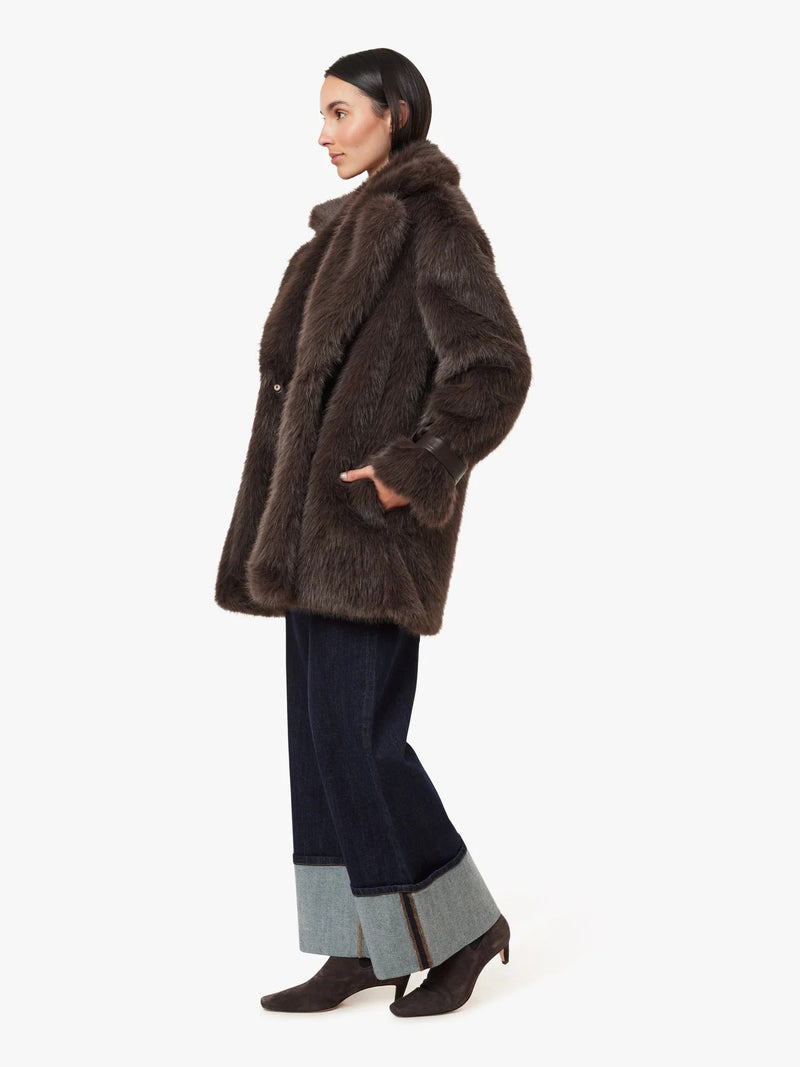 Glam Fur Coat - Flea Boutiques