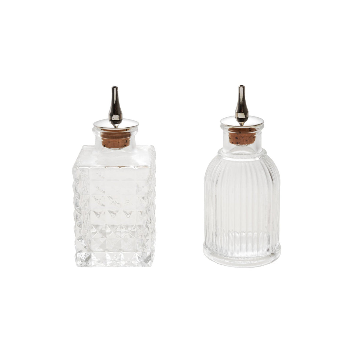 Glass Bitters Bottle - Flea Boutiques