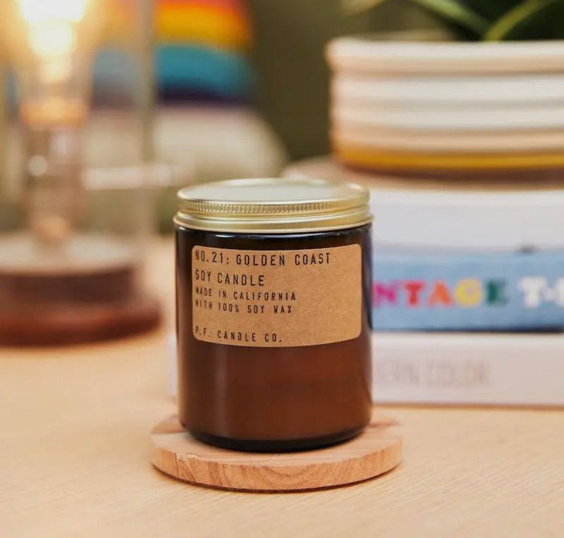 Golden Coast Soy Candle - Flea Boutiques