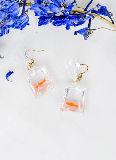 Gone Fishing Earrings - Flea Boutiques