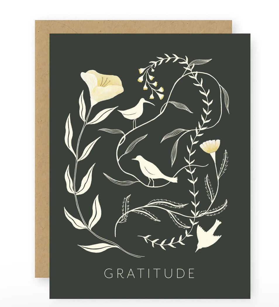Gratitude Greeting Card - Flea Boutiques