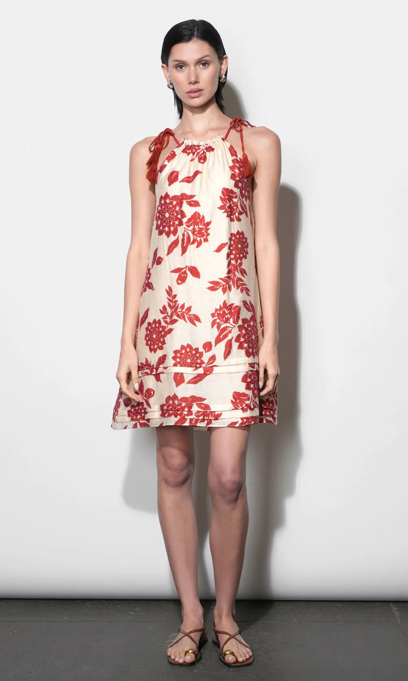 Hadlee Halter Mini Dress - Flea Boutiques