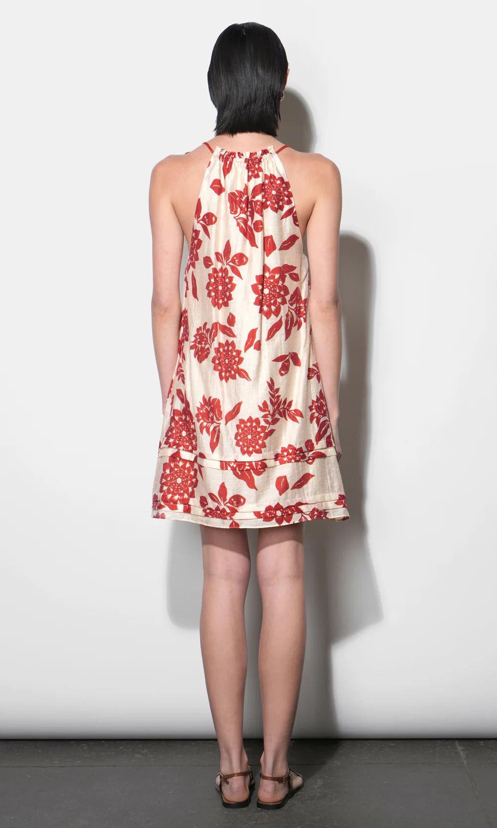 Hadlee Halter Mini Dress - Flea Boutiques
