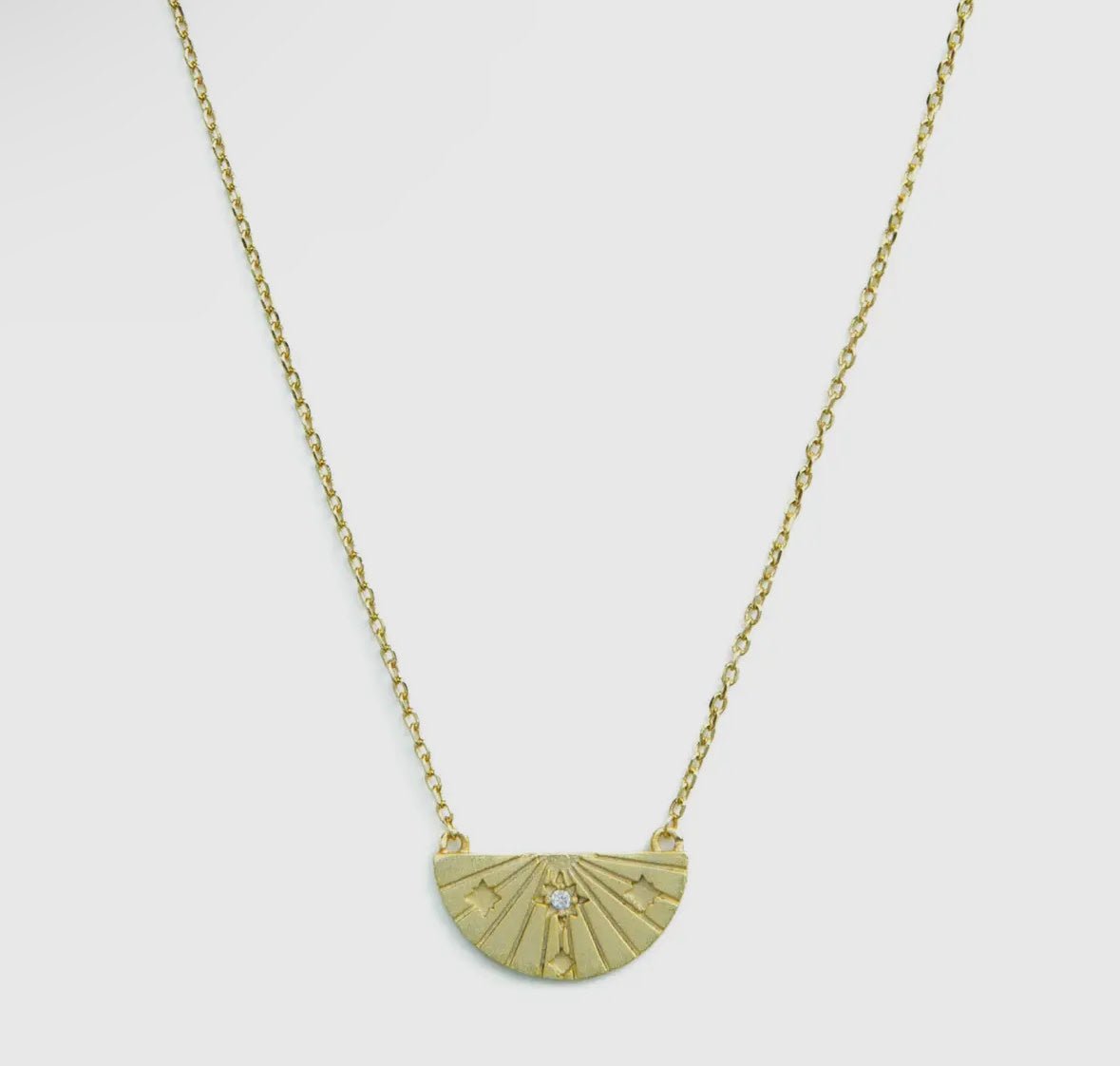 Half Round Starbursts Pendant - Flea Boutiques