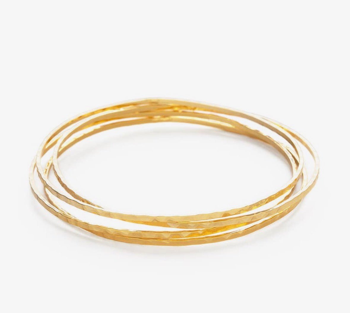 Hammered Bangles - Flea Boutiques