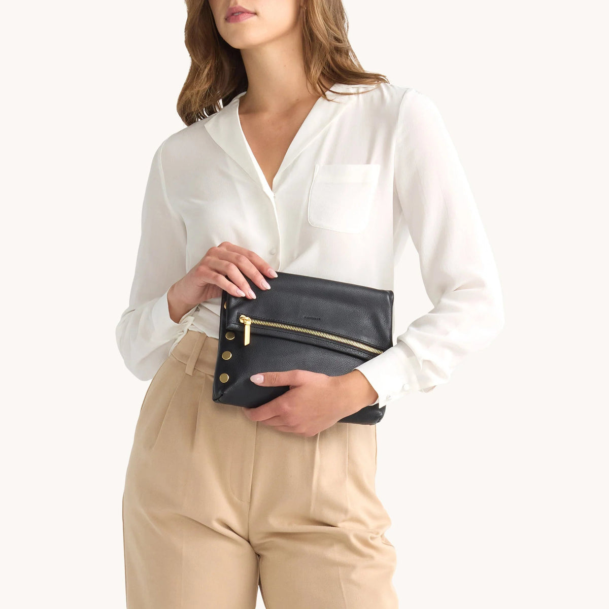 Hammitt Foldover Stud Bag - Flea Boutiques