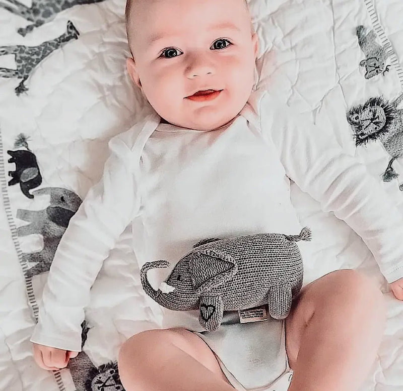 Handmade Elephant Rattle - Flea Boutiques