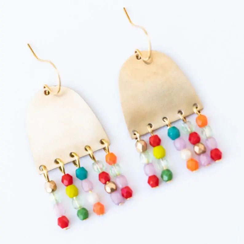 Happy Fringe Earrings - Flea Boutiques
