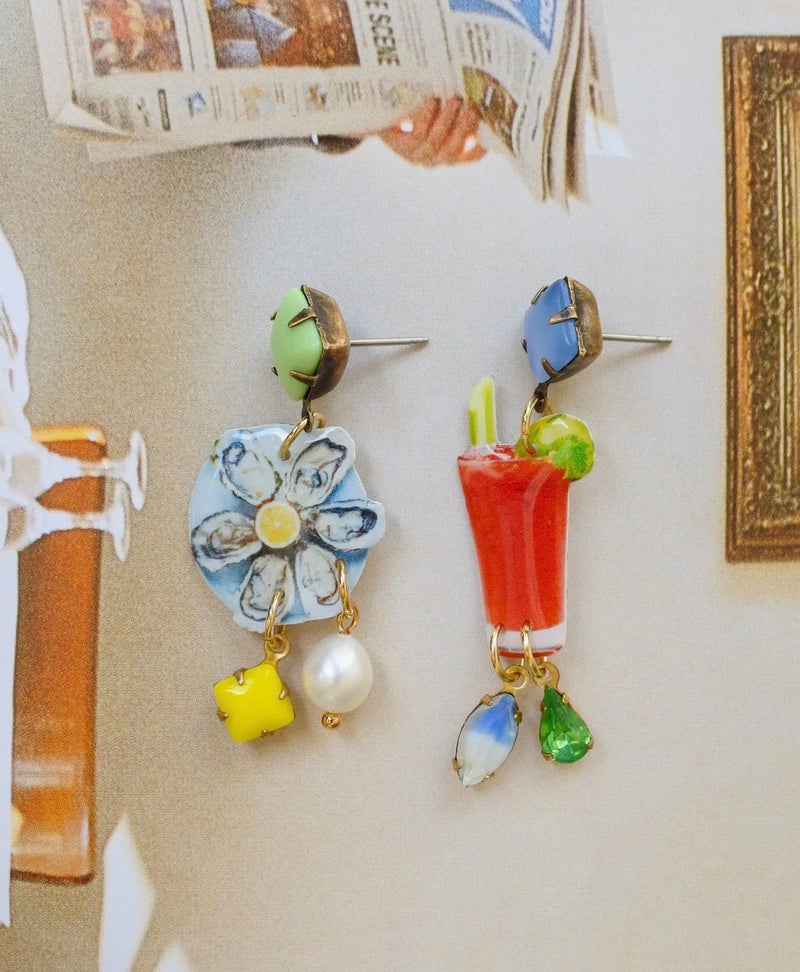 Haricot Vert Bloody Sunday Dangle - Flea Boutiques