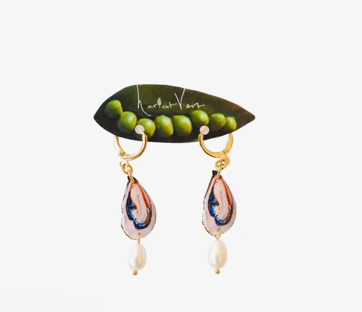 Haricot Vert Freshly Shucked Dangle - Flea Boutiques