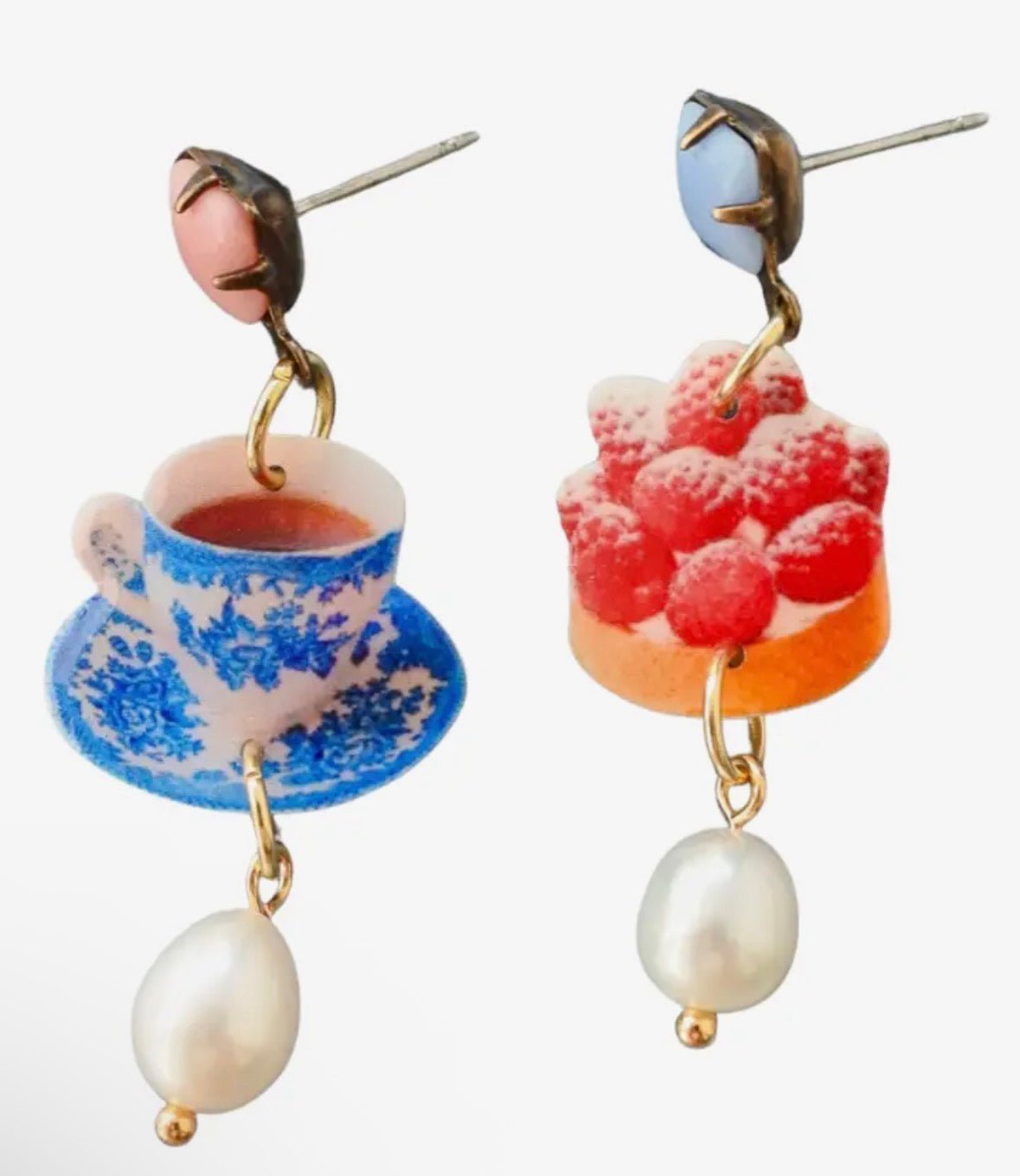 Haricot Vert Sweet Sips Dangle - Flea Boutiques