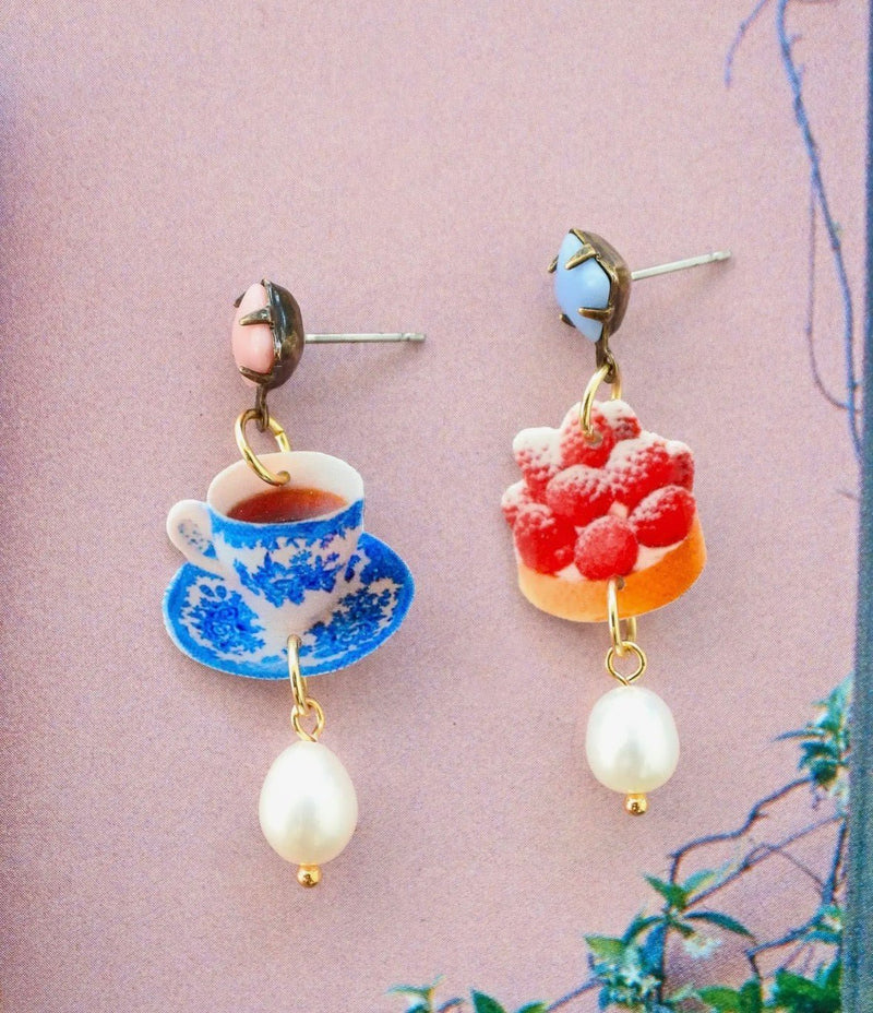 Haricot Vert Sweet Sips Dangle - Flea Boutiques