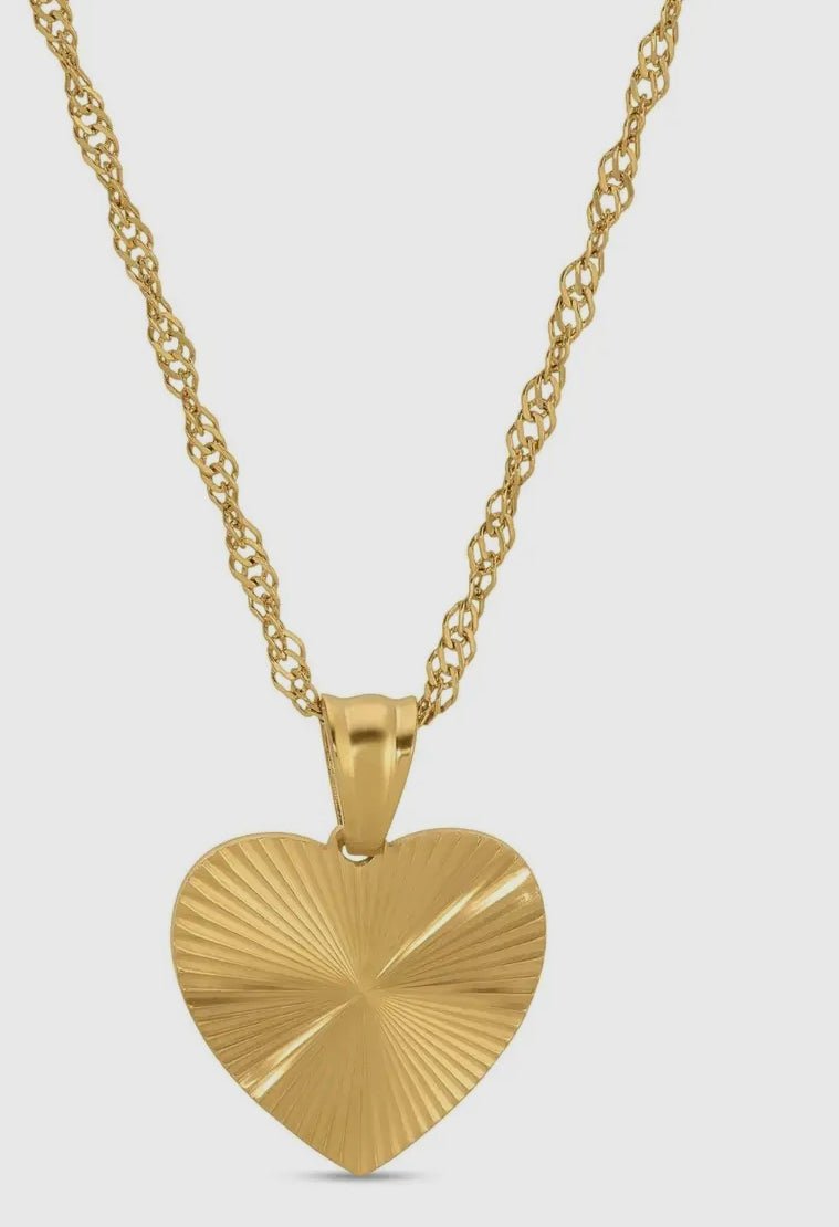 Heart Burst Pendant - Flea Boutiques