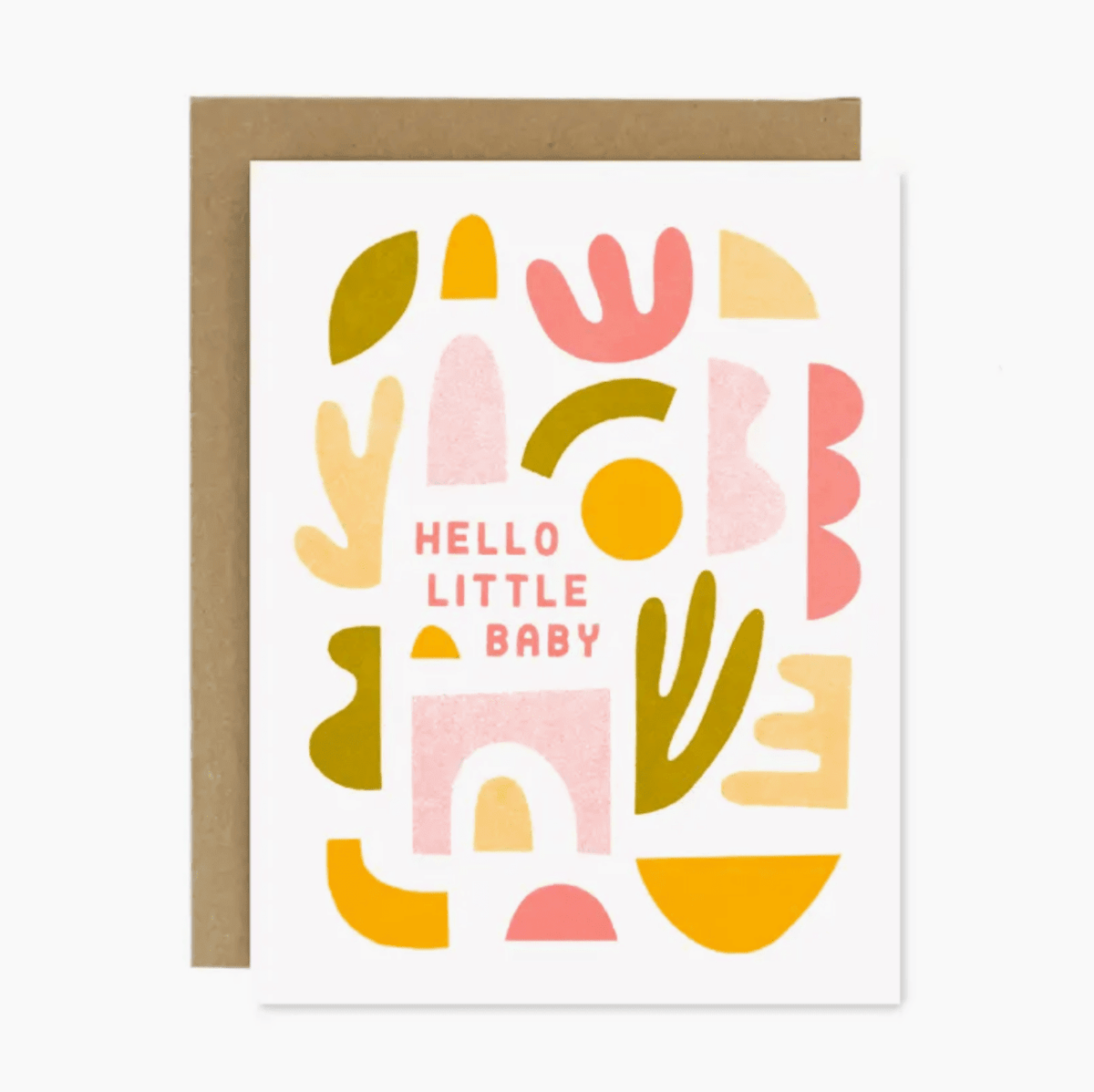 Hello Little Baby Card - Flea Boutiques