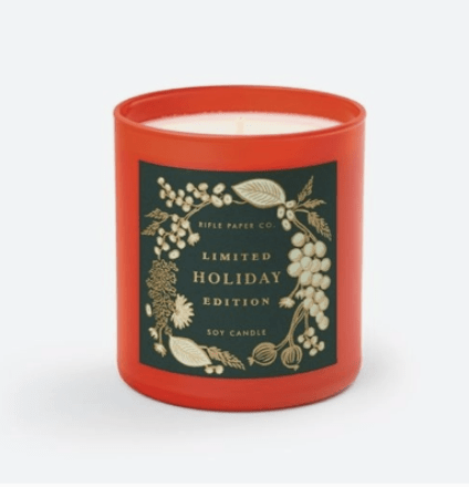 Holiday Glass Candle - Flea Boutiques