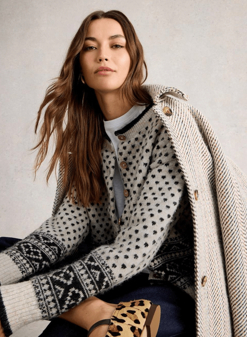 Holly Heart Cardi - Flea Boutiques