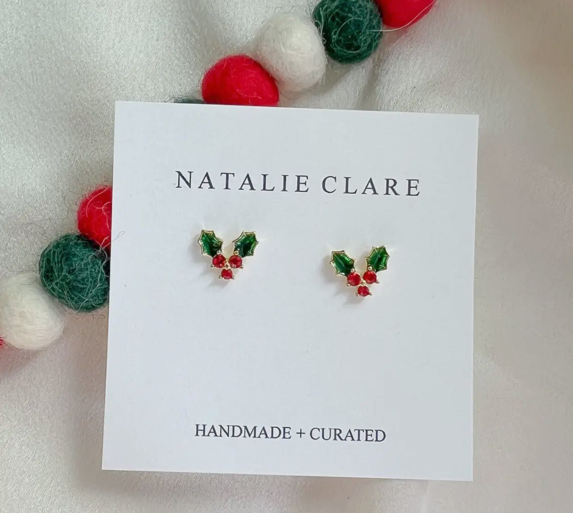 Holly Jolly Studs - Flea Boutiques