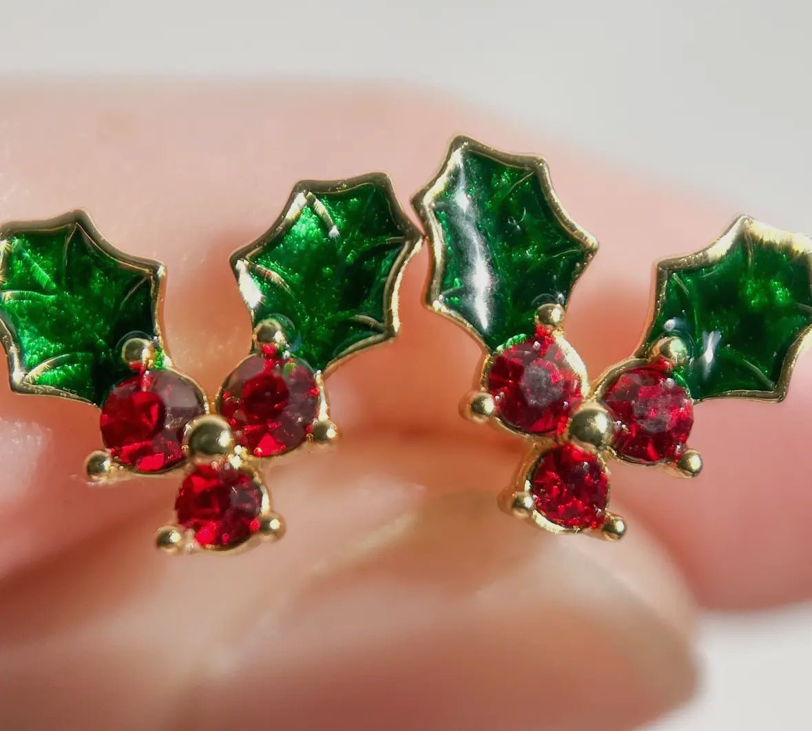 Holly Jolly Studs - Flea Boutiques