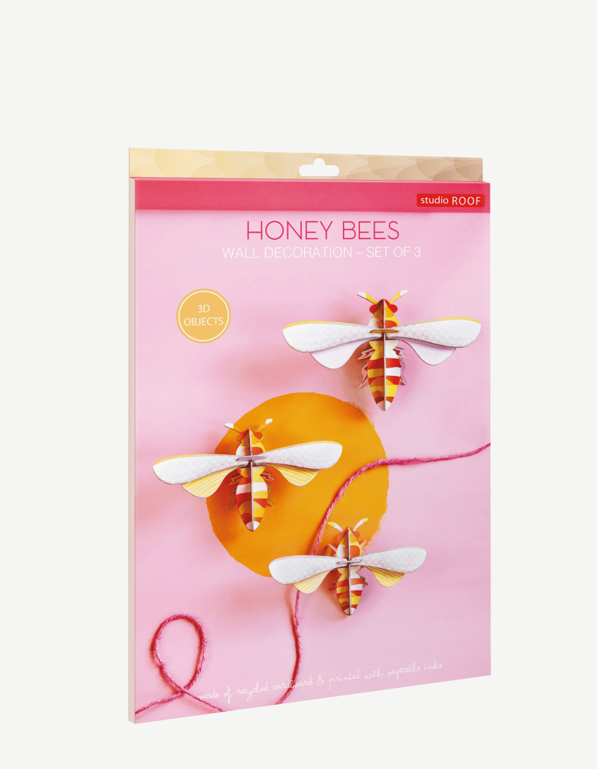 Honey Bees Set Wall Art - Flea Boutiques