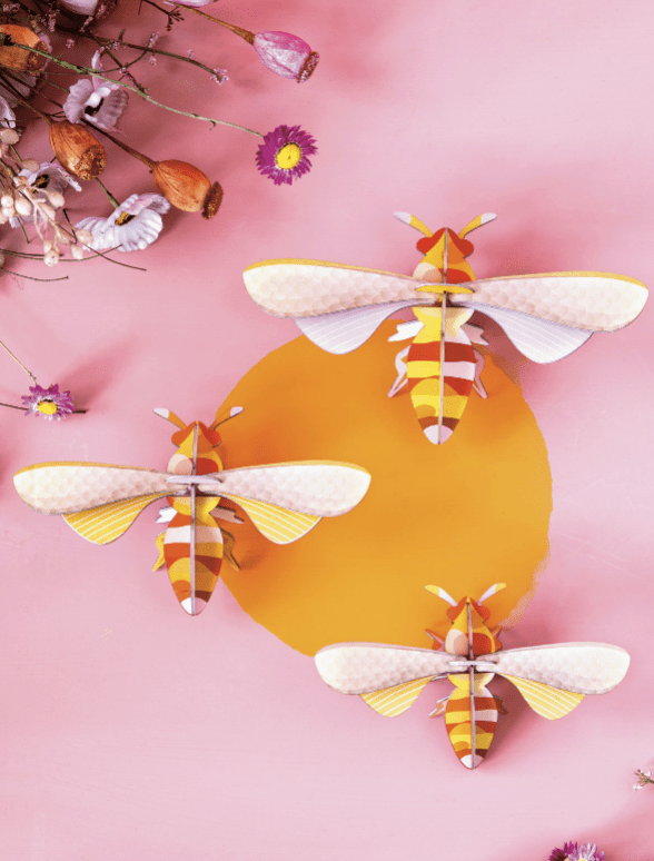 Honey Bees Set Wall Art - Flea Boutiques