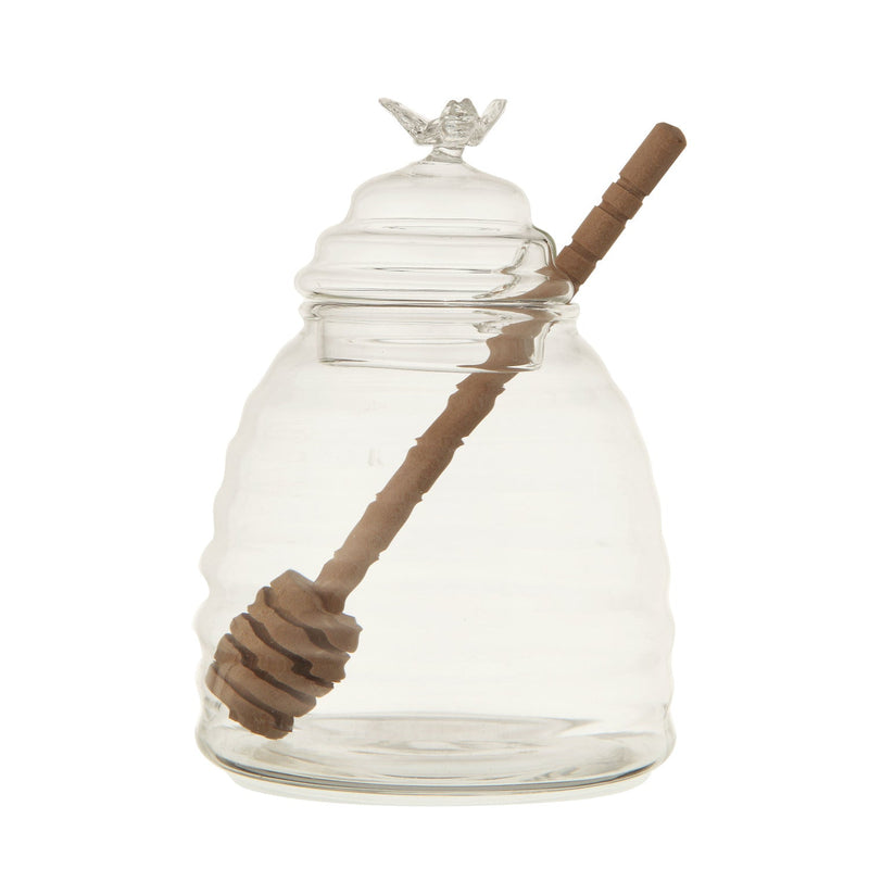 Honey Jar with Dipper - Flea Boutiques
