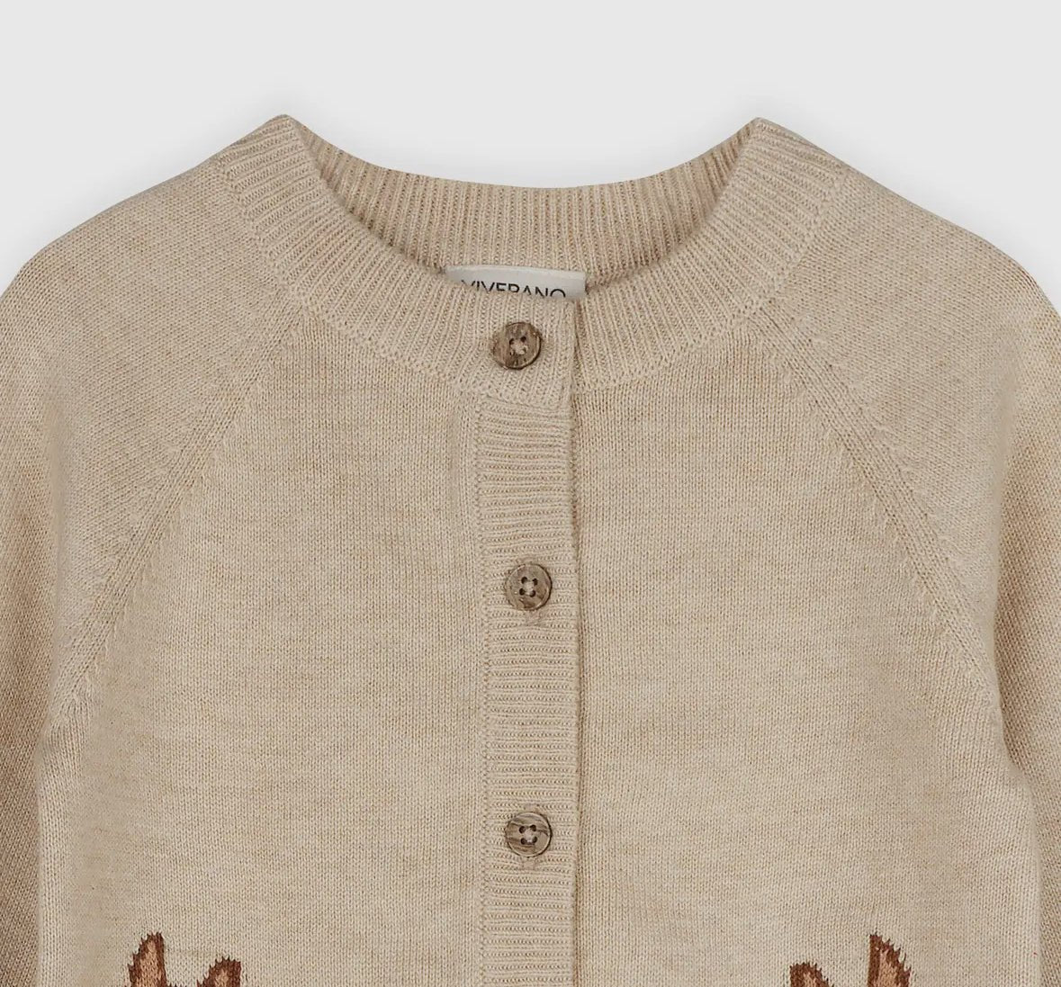Horse Jacquard Cardigan - Flea Boutiques