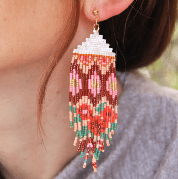 Huipil Fringe Earrings - Flea Boutiques