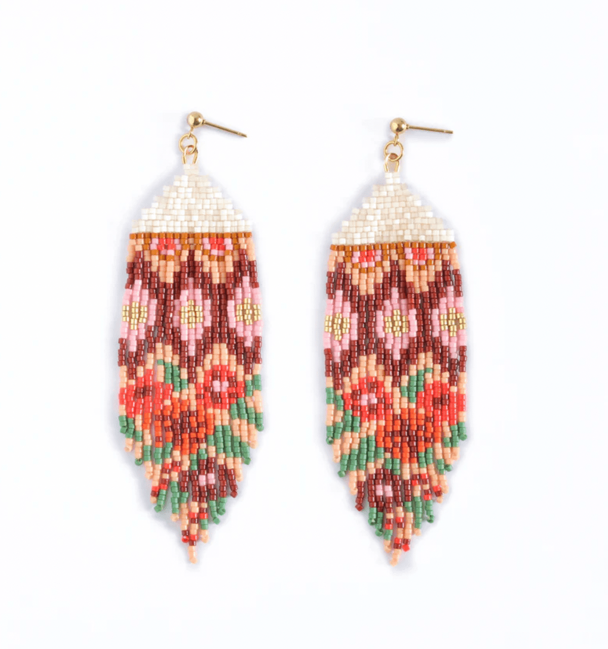 Huipil Fringe Earrings - Flea Boutiques