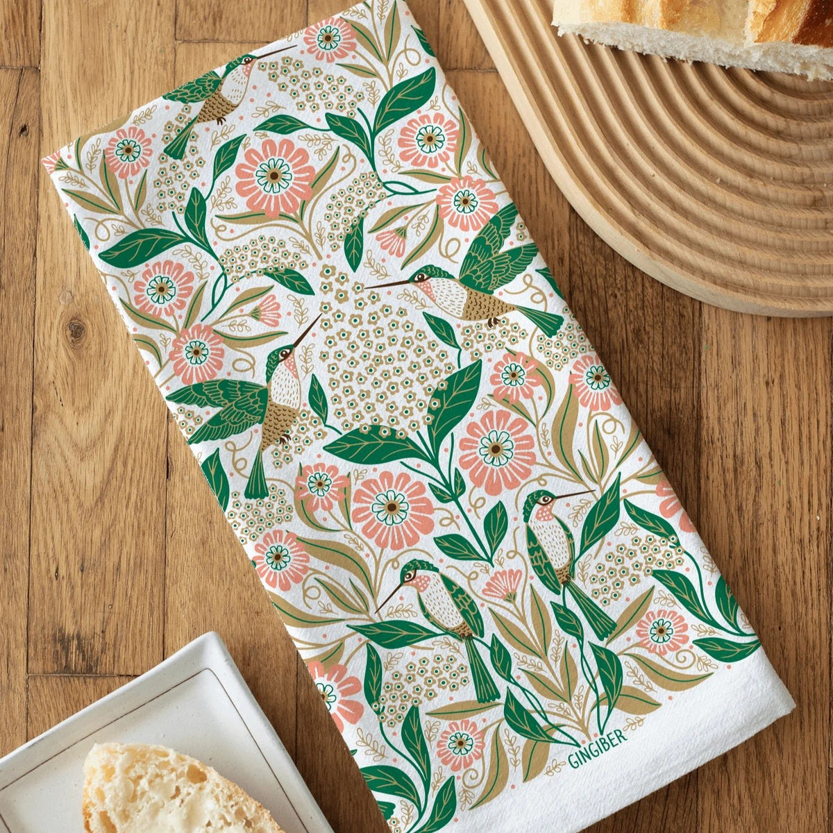 Hummingbird Tea Towel - Flea Boutiques