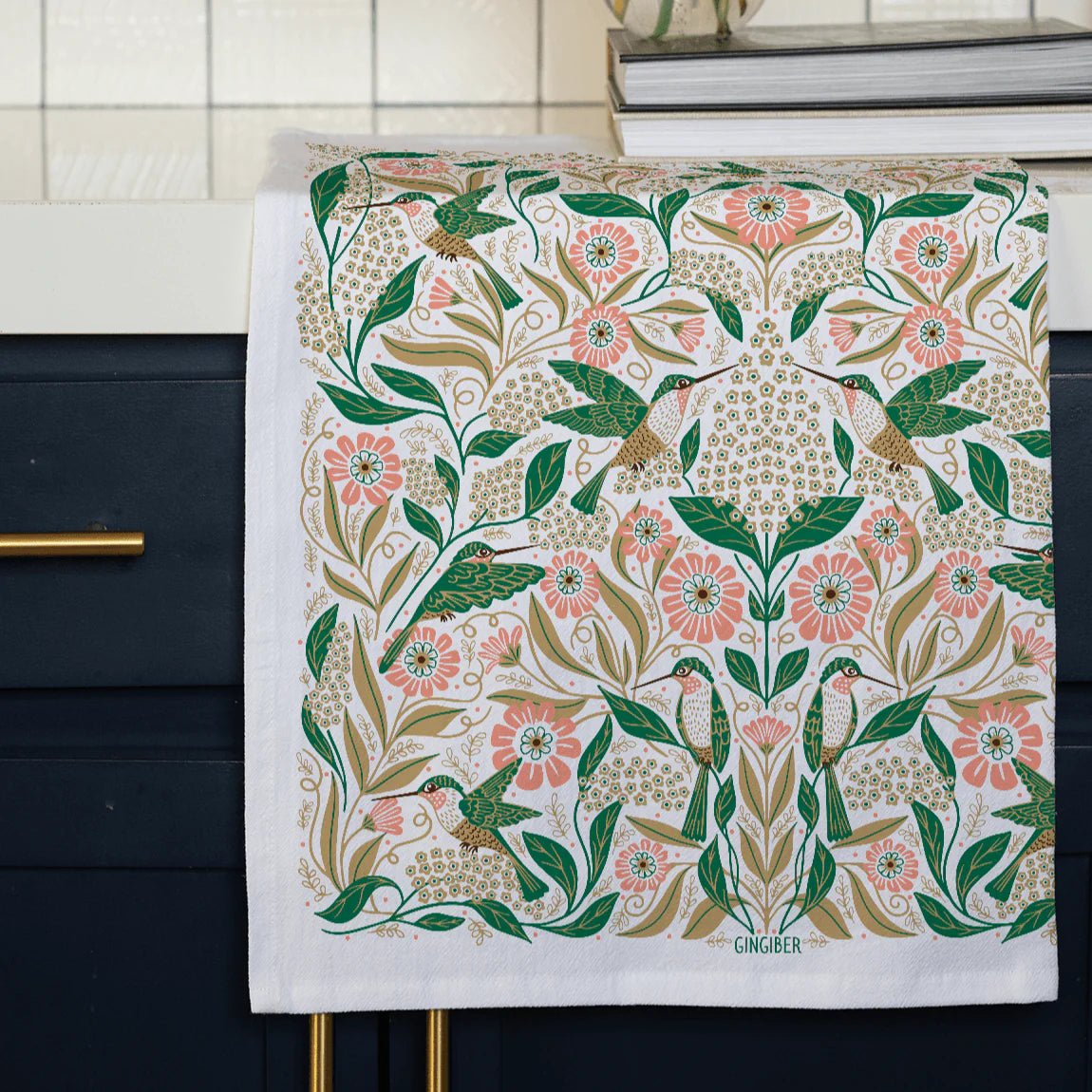 Hummingbird Tea Towel - Flea Boutiques
