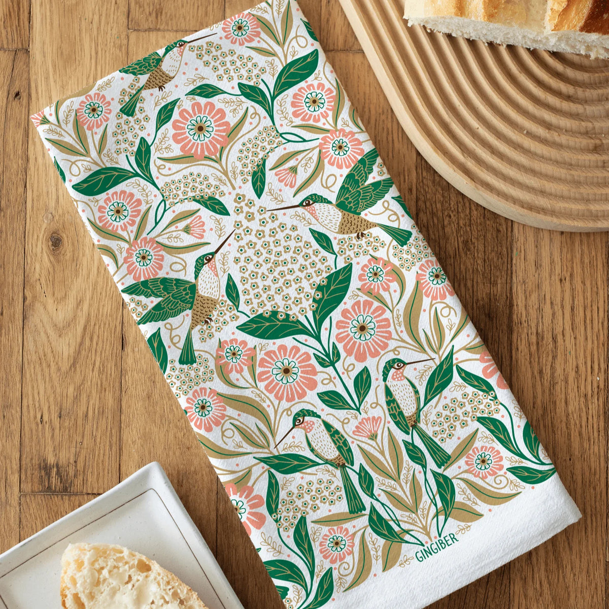 Hummingbird Tea Towel