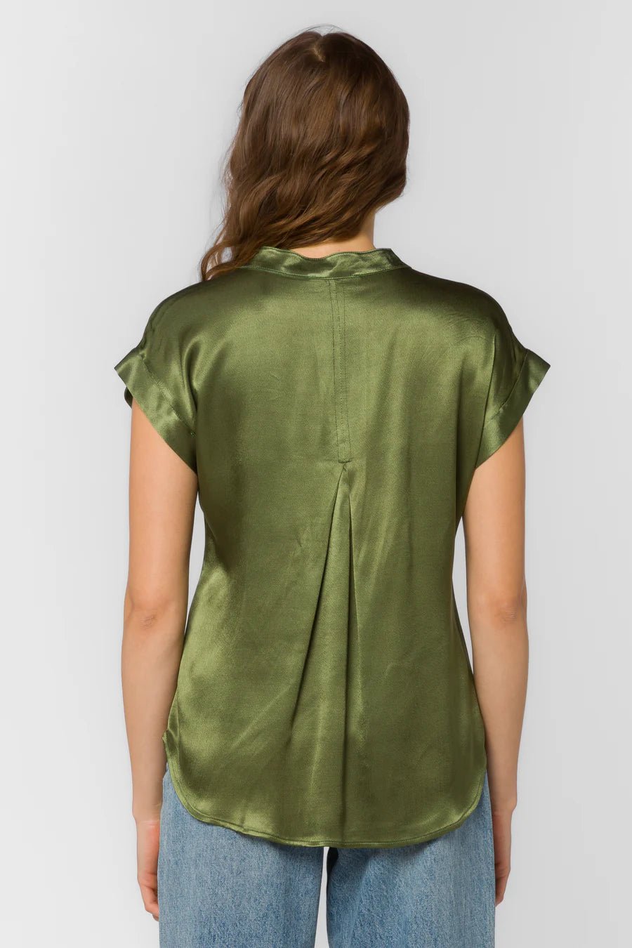 Huxley Short Cuffed Blouse - Flea Boutiques