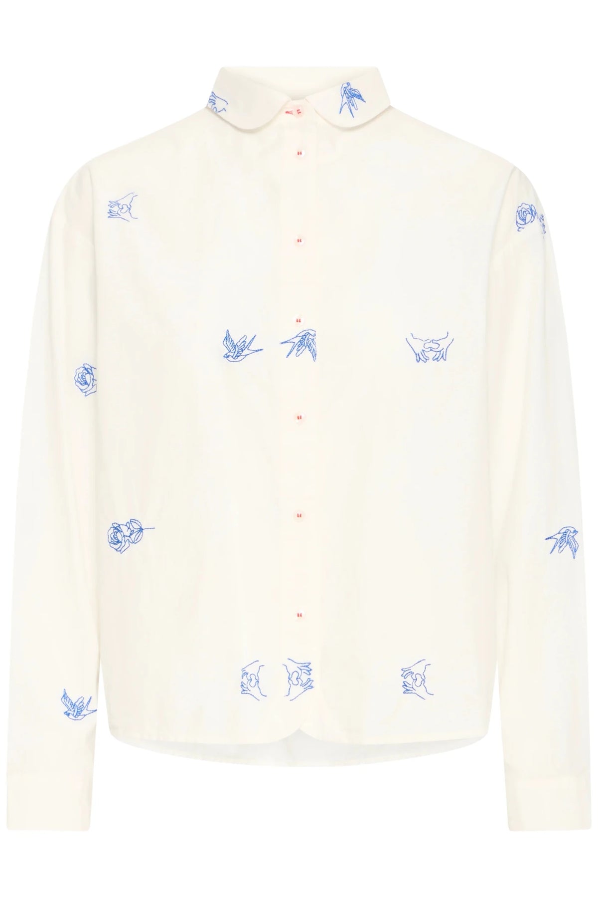 Iheira Embroidered Shirt - Flea Boutiques