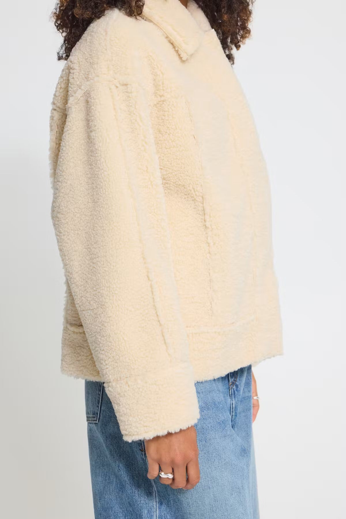 Ihelivaz Sherpa Jacket - Flea Boutiques