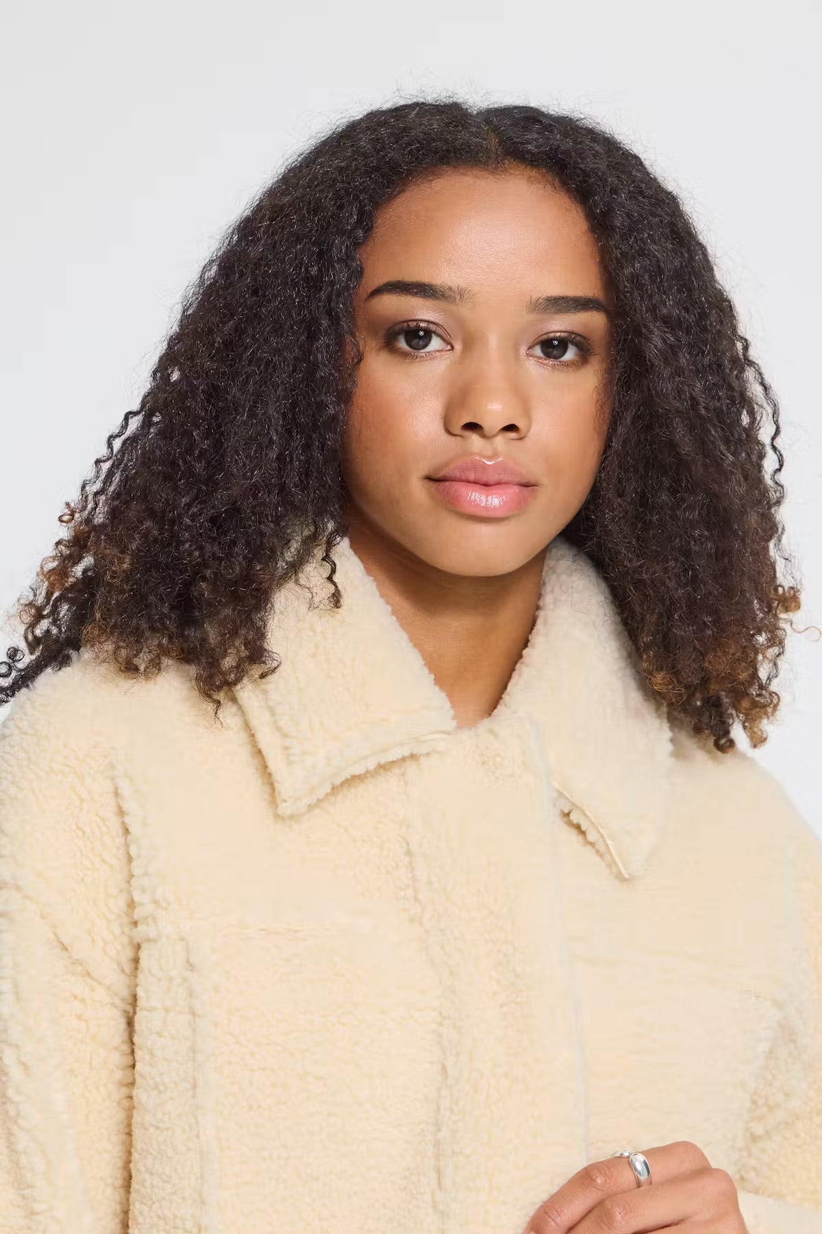 Ihelivaz Sherpa Jacket - Flea Boutiques