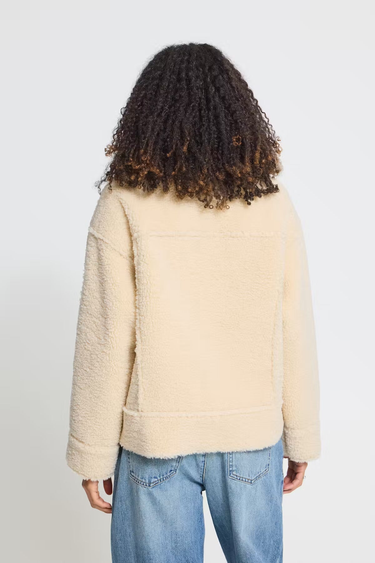 Ihelivaz Sherpa Jacket - Flea Boutiques