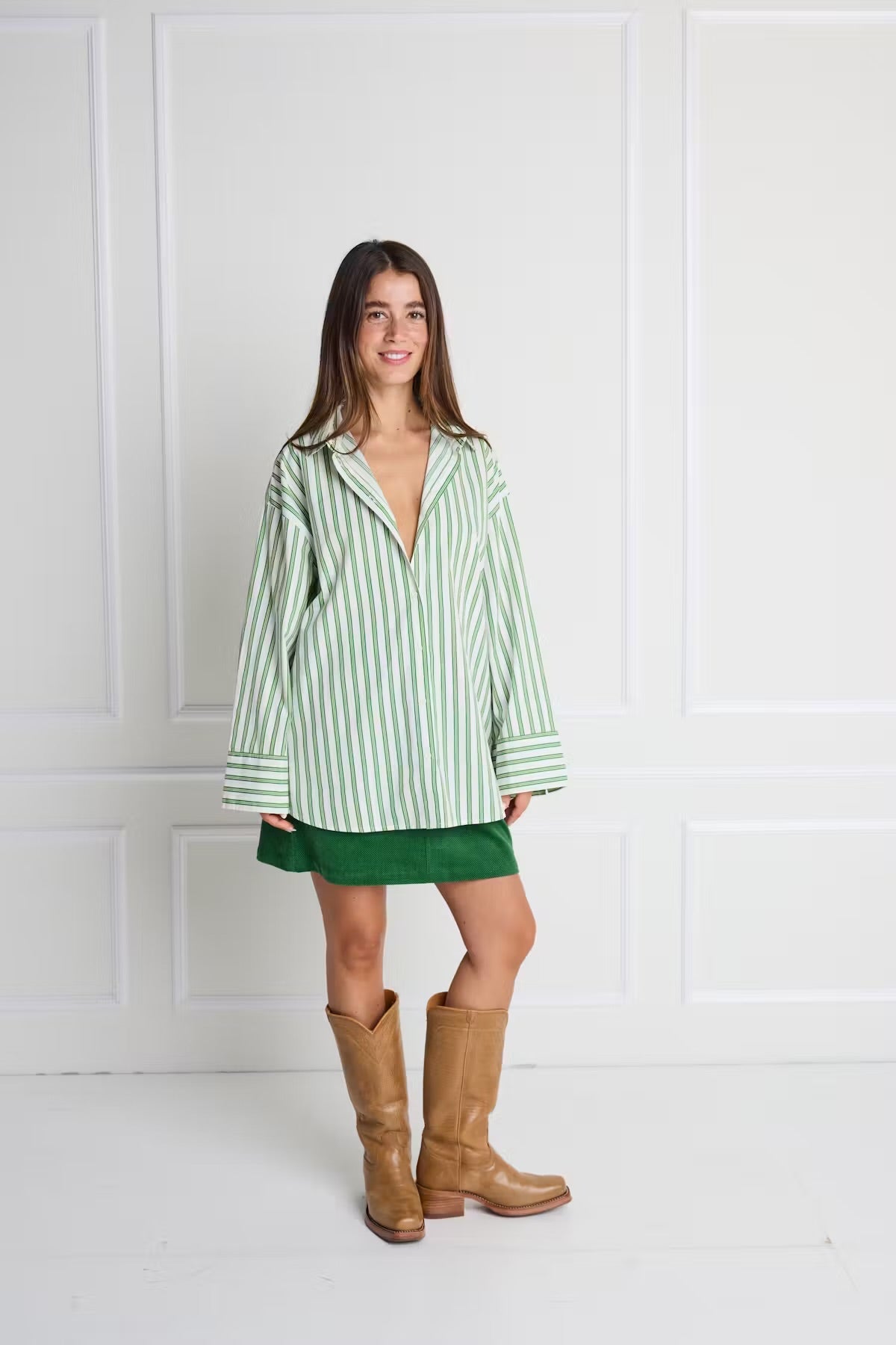Ihfecova Corduroy Mini Skirt - Flea Boutiques