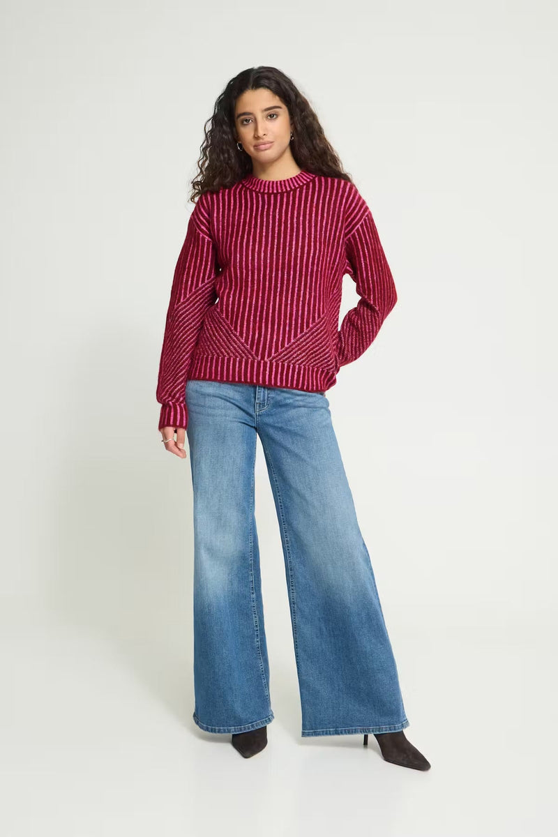 Ihkamara Stripe Sweater - Flea Boutiques