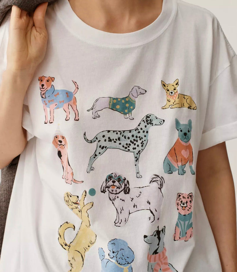 Illustrated Dogs Ted - Flea Boutiques