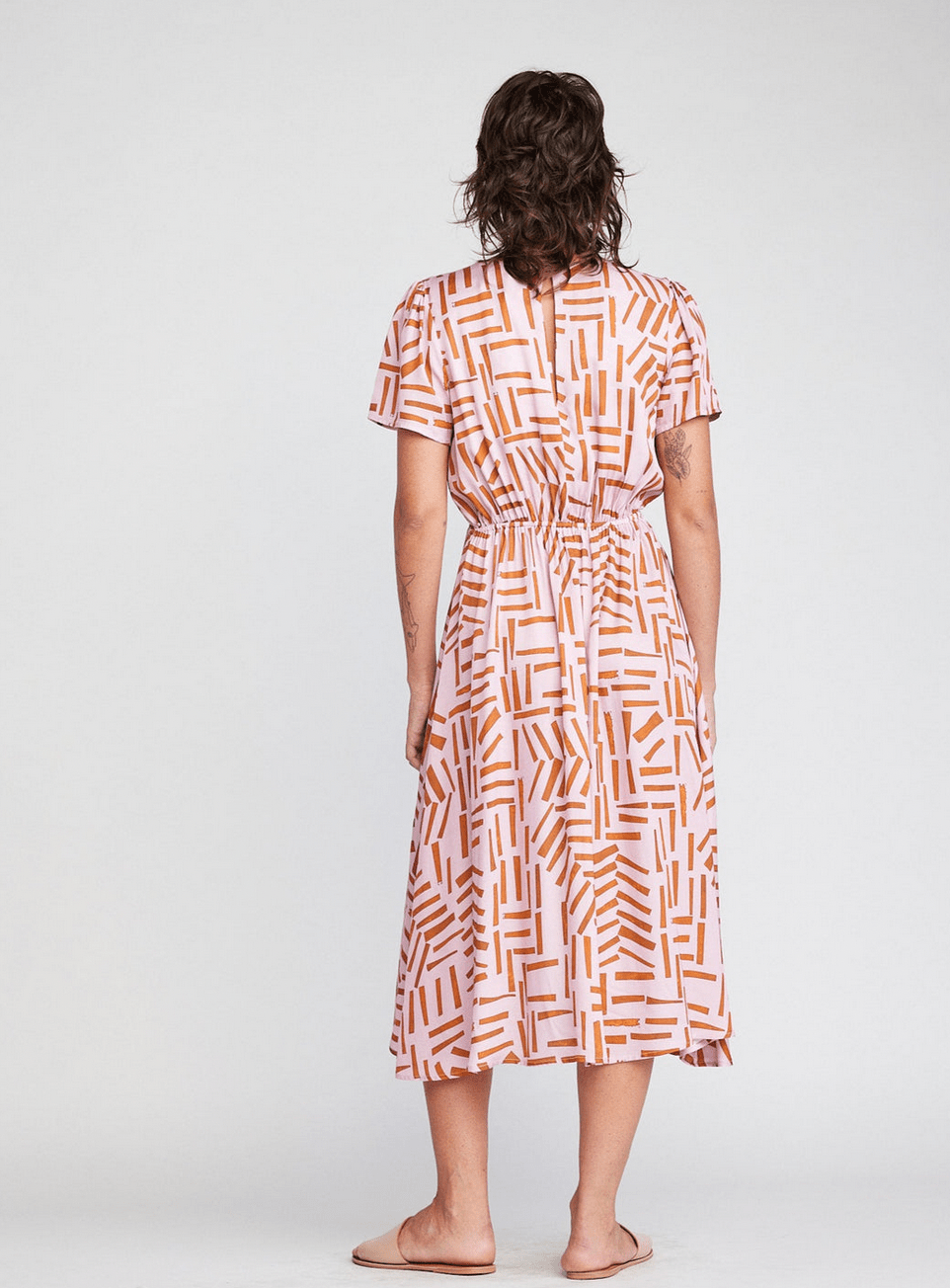 Ilse V - Neck Dress - Flea Boutiques