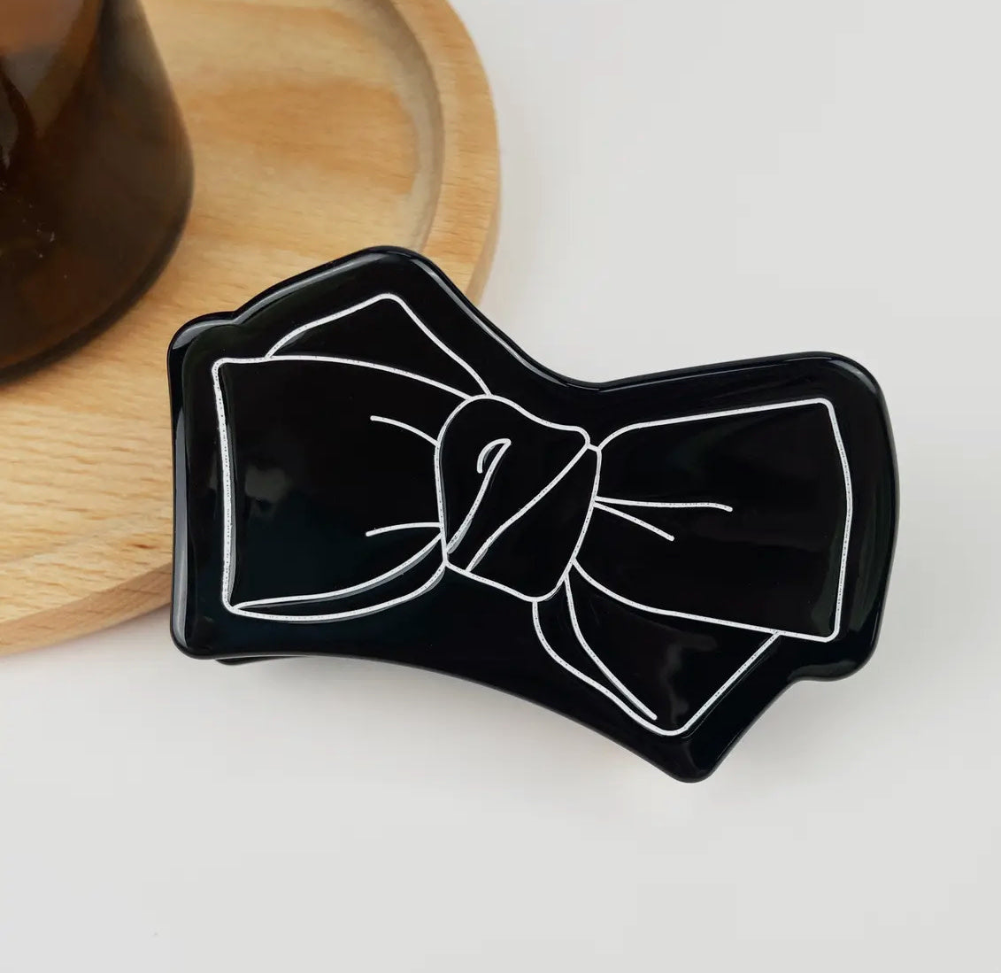 Bow Spring Hair Clip