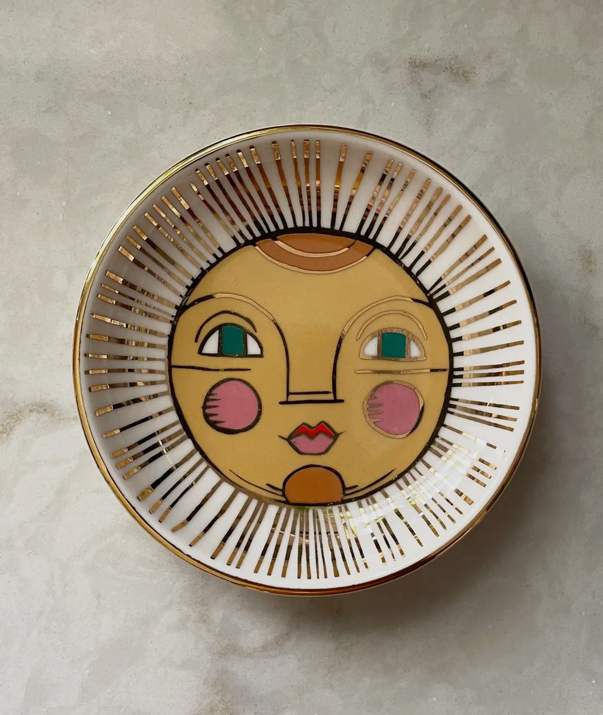 Sun Trinket Dish