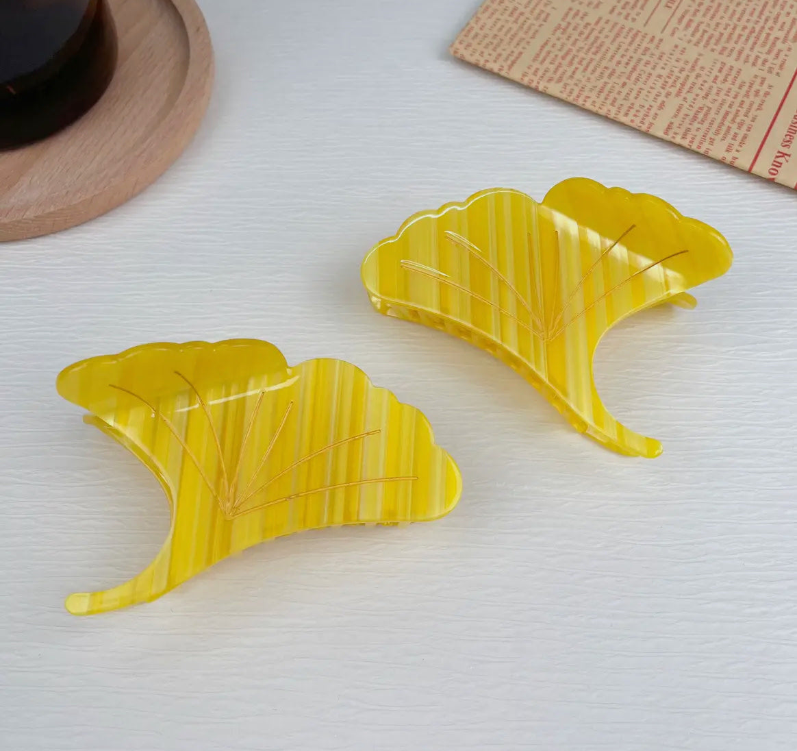 Gingko Leaf Clip