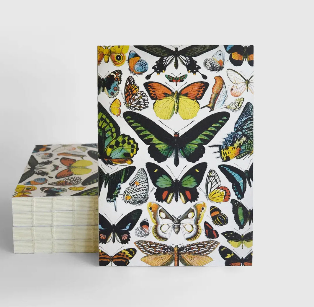 Vintage Butterfly Notebook