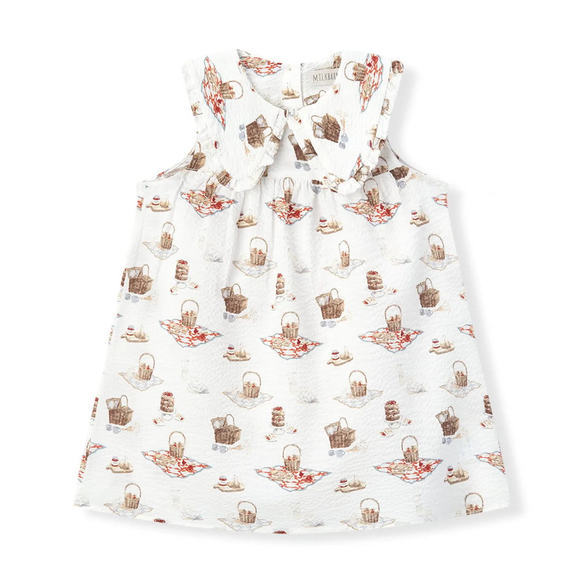 Ruffle Collar Dress