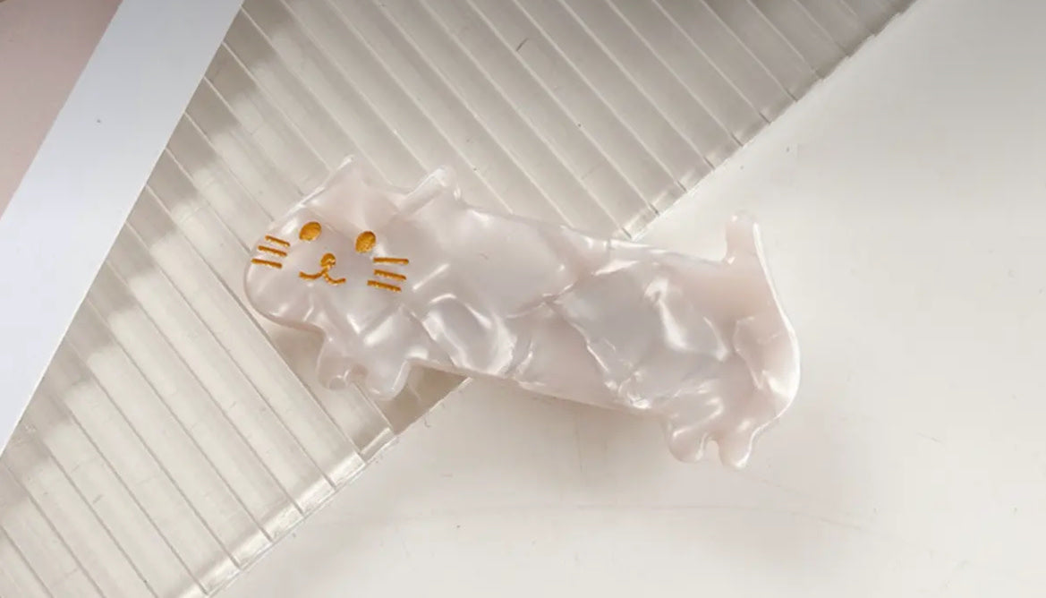 Cute Adorable Cat Barrettes