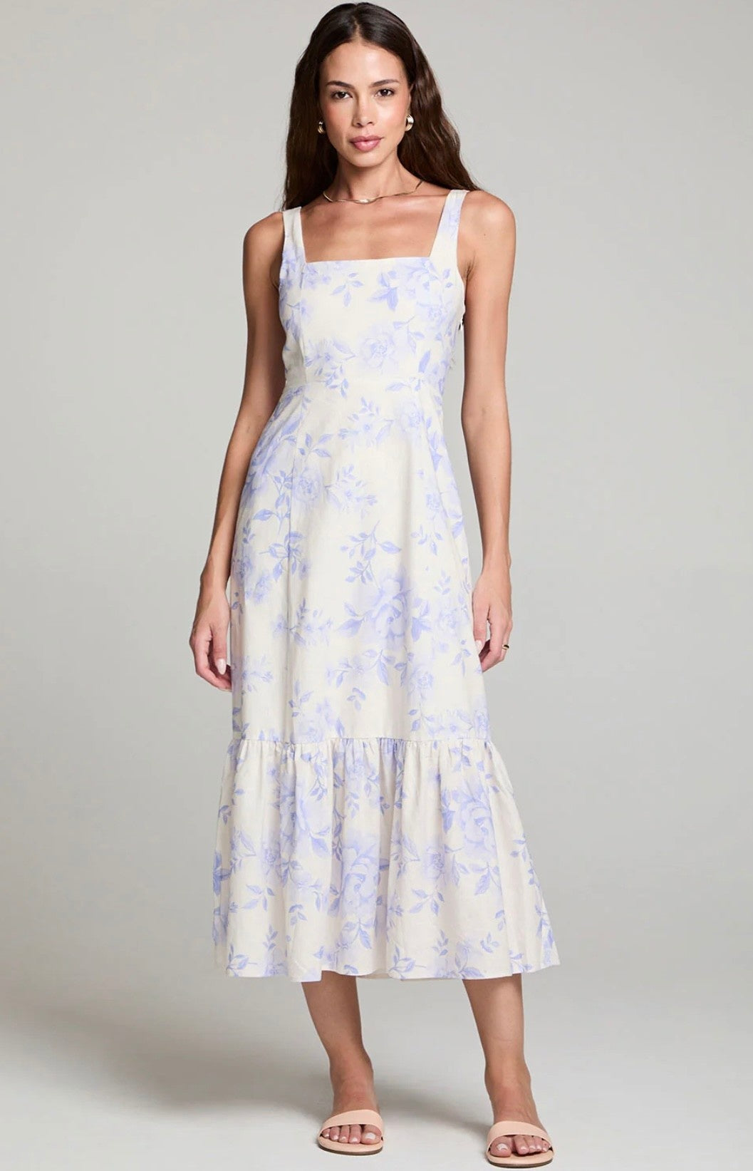 Tank Flower Midi Dress