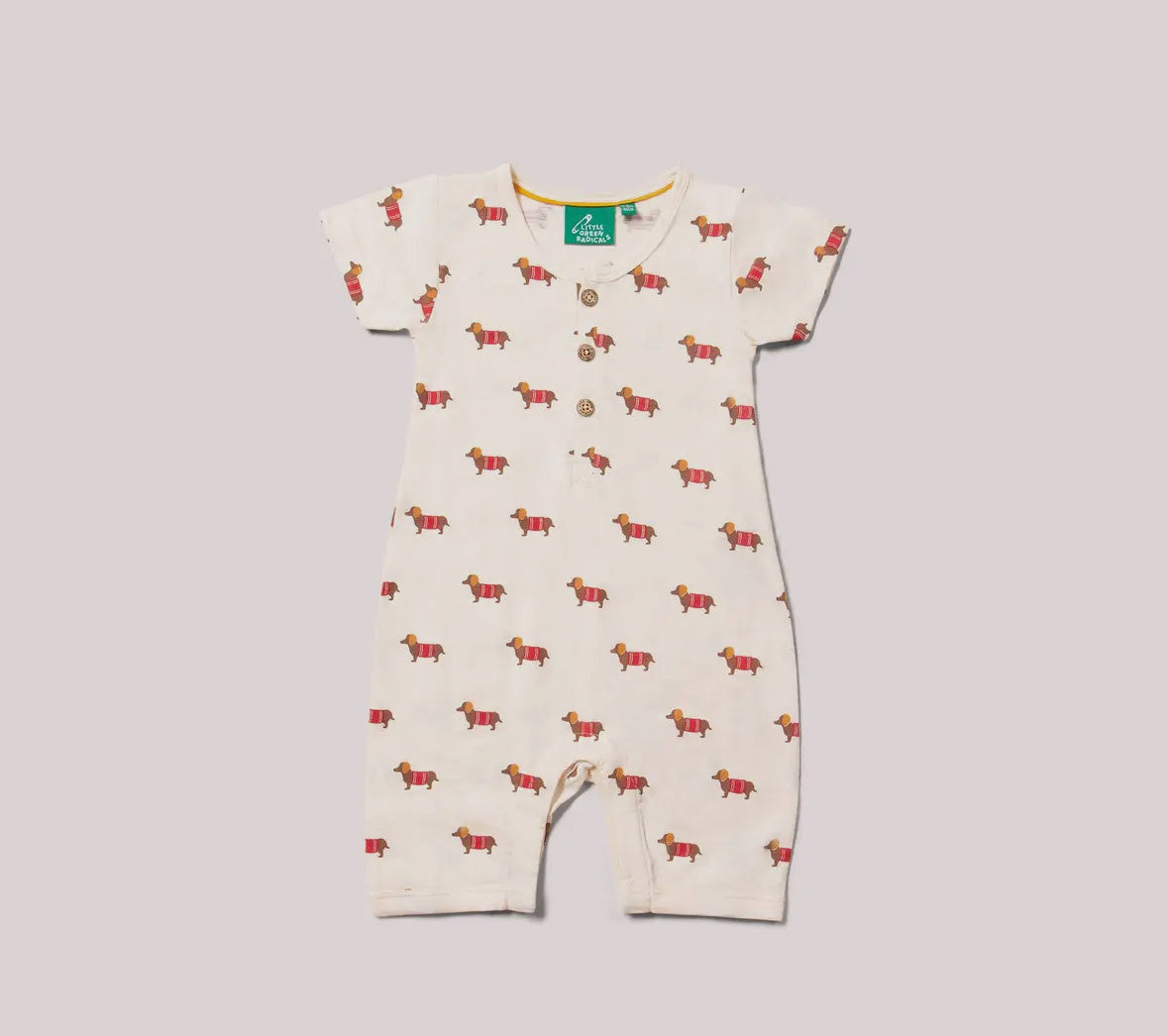 Sausage Dogs Organic Romper